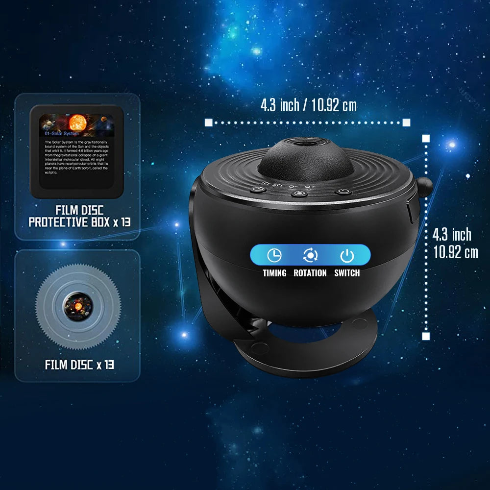 Galaxy Projector, Planetarium Star Projector Realistic Starry Sky For kids Bedroom