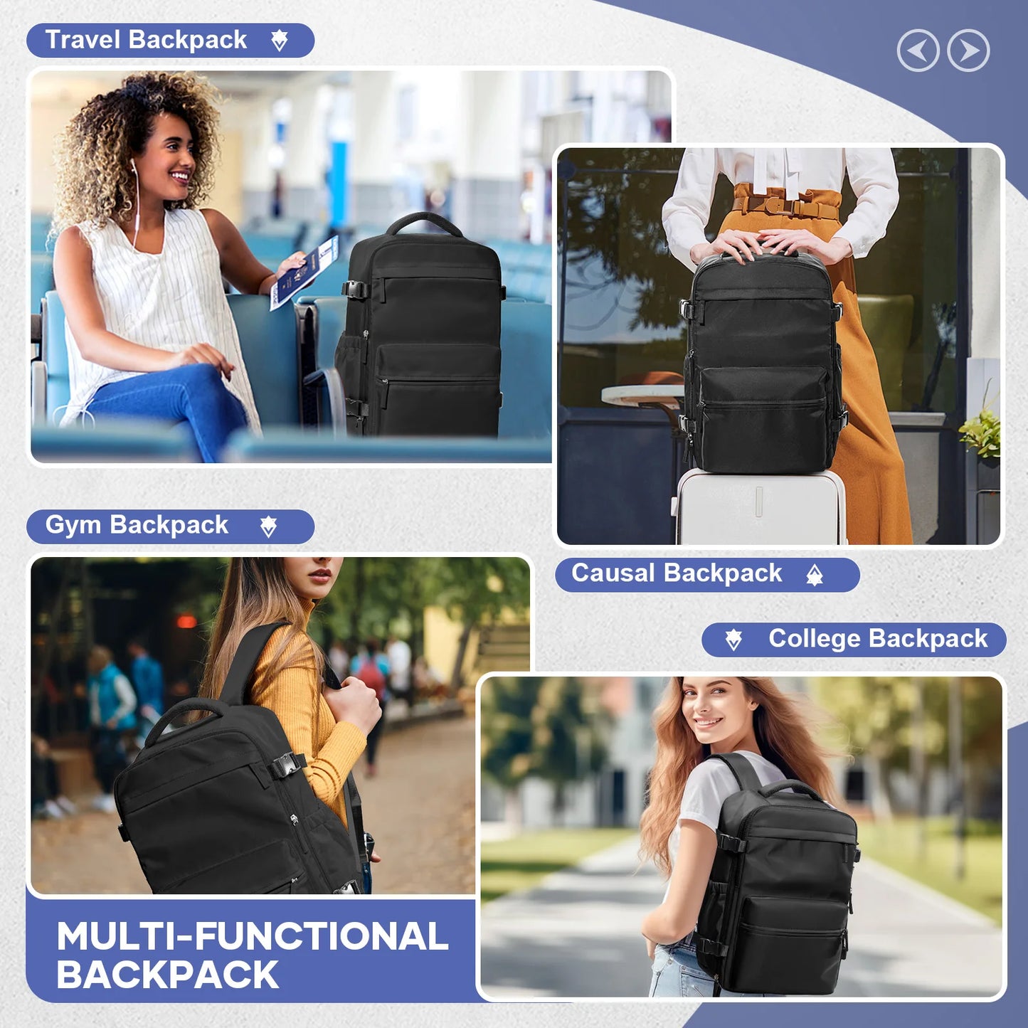 Men Vacuum Compression Backpack ,High quality vacum bag
