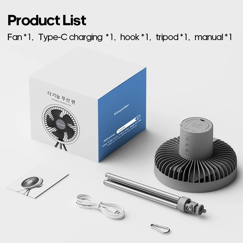 Camping Fan for Hot Sumers